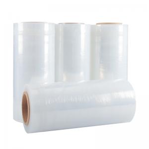 China Custom Lldpe PE Stretch Film Wrap Roll For Pallet Packing supplier