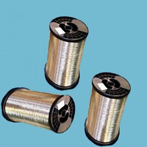 China Enameled /insulated silver clad  copper wire 2UEW/155 0.38MM supplier