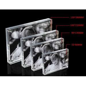 Square Acrylic Photo Frames Star Poster Frame with Four Magnet 4 Sizes Optional