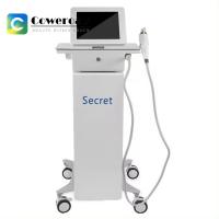 China Micro Needle RF Wrinkle Removal Machine Crystal Light Of Gold Beauty Machine on sale