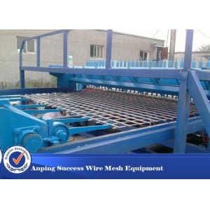 Easy Operation Crimped Wire Mesh Machine , PVC Coated Wire Welding Machine