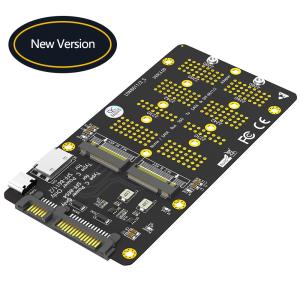 China 2 In 1 Oculink Adapter M.2 NGFF NVMe SSD SSD SFF 8654 And SATA Adapter wholesale