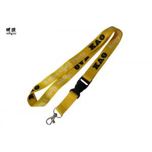 Promotional Gifts Badge Holder Lanyard With Clip Lightweight 17g