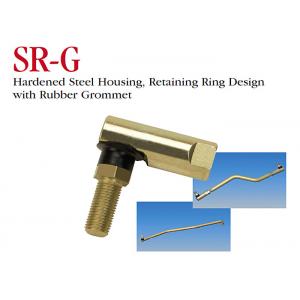 Hardened Steel Housing Stainless Steel Ball Joint SR - G Series With Rubber Grommet