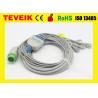 China Leadwire reutilizable médico de Biolight 5 alrededor del cable de 12pin 5Leads ECG para el monitor paciente wholesale