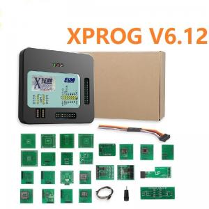 USBのドングルが付いている最新バージョンのXprog V6.12 XPROG-M ECUプログラマー