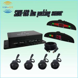 12v or 24V Input LED Bus and Truck  Parking Sensor System  The detection range is 5 meter waterproof radar