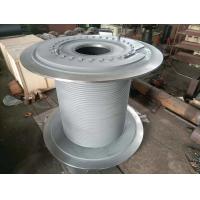 China Steel Rope Cable Winch Drum Variable Speed Capability For Heavy Duty Applications on sale