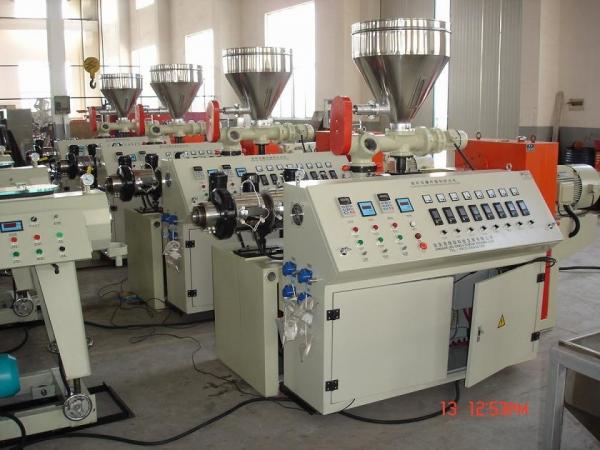 Small Diameter Pvc Pipe Production Line Plastic Making Machine 90-420kw