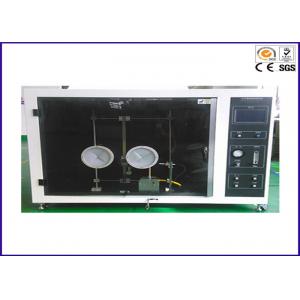China Vertical / Horizontal Flammability Tester UL94 For Plastic Material supplier