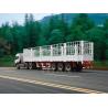 TITAN VEHICLE heavy transport side wall trailers with grill in truck trailer