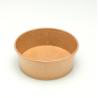 Wholesale paper disposable Take Away 190gsm Custom Kraft Brown Paper Bowl