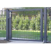 China Dark green PVC Coated 5x3.5ft Fence Garden Gate on sale