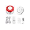 China 2 In 1 Wireless Home Alarm Systems Wifi Siren Hub 120DB With Tuya Platform Alexa Google wholesale