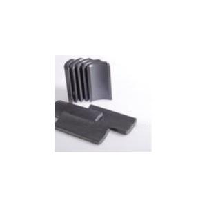 China Radial Magnetization Permanet Ferrite Magnet Y25 Y30 250 Degree supplier