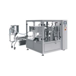 Servo Motor Liquid Pouch Filling Machine Auto Liquid Packaging System