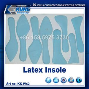China Sandal Shoe Making Materials , Moistureproof Latex Foam Insole supplier