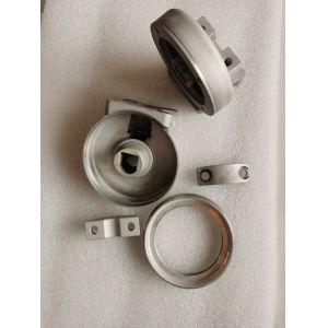 China Partes de mecanizado CNC de precisión de aluminio con tratamiento de chorro de arena wholesale