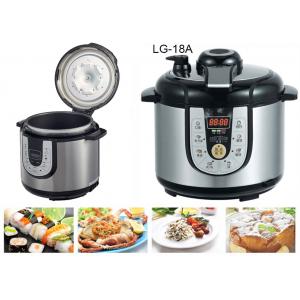 China 5 Litre All In One Pressure Cooker Slow Cooker 10 QT Temperature Adjustable supplier