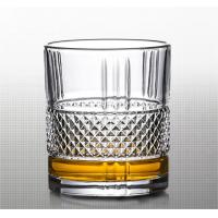 China 315ml Clear Whisky Glass Tumbler Water Cups Daily Use for Cocktails Beverage on sale