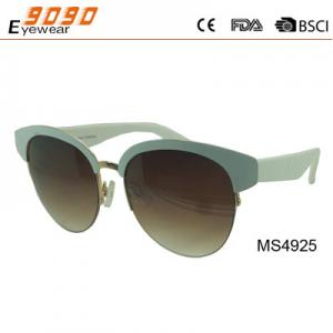 China Classic culling fashion metal sunglasses ,UV 400 Protection Lens,high quality supplier