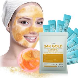 SPA Whitening Jelly Mask Anti Aging Hydrating Petals Face Mask Powder