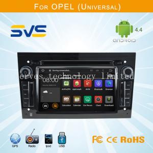 China Android 4.4 car dvd player GPS navigation for Opel Universal with 3G wifi dvd gps BT usb supplier