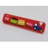 China Big Train Colorful Rubber Drawer Pulls Cartoon Knobs 32mm Soft Plastic Kids Bedroom Furniture Handles wholesale