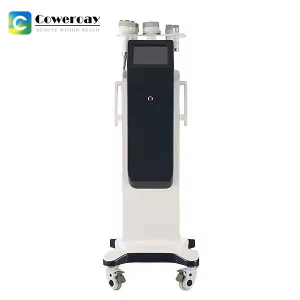 China 6 In 1 Ultrasonic 40K Cavitation Vacuum RF Face Lifting Slimming Machine wholesale