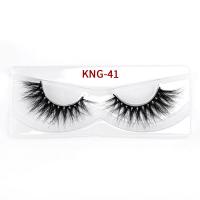 China Reusable Mink False Eyelashes , 15mm Short 3D Mink Lashes on sale