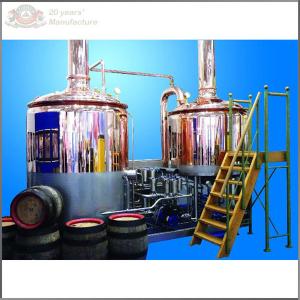 1000L automatic craft beer brewing machine for sale with three vessels brewhouse tanks