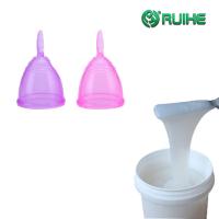 China 100% Platinum Lady Medical Grade Transparent Liquid Silicone Menstrual Cup on sale