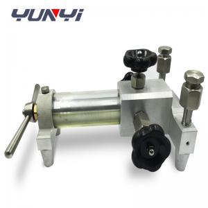 China High Pressure Hydraulic Oil Hand Pump Gas Pressure Calibrator supplier