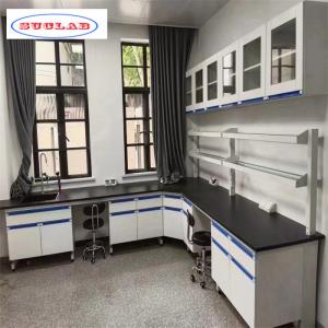 China White PP Material Chemistry Lab Workbench Number of Hooks As Drawing supplier