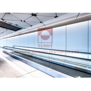 China Airport Moving Walkway SUNNY Elevator And Escalator 0.5m/s Speed supplier
