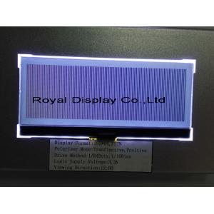 China Custom Lcd Graphic Display Module For Clusters / Car Radios / Air Conditioner supplier