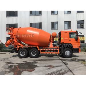 Howo New Model Self Loading Concrete Mixer Truck 10 Wheeler 371hp 10m3