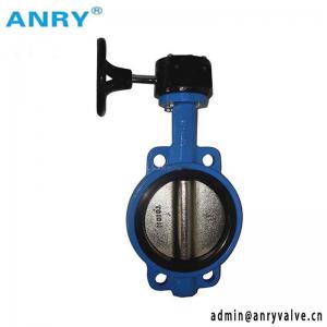 NBR EPDM Seat SS316 Disc Wafer worm gear Operated Butterfly Valve