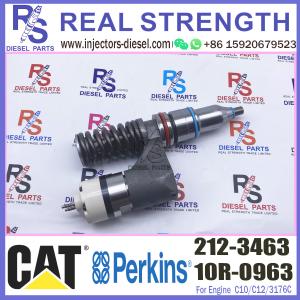 Diesel Engine Injector C10 C12 3176 3196 Common Rail Fuel Injector 2123463 212-3463 for Caterpillar Spare Parts