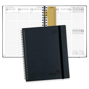 Vertical Layout Weekly Monthly Yearly Planner 100GSM Ivory Paper