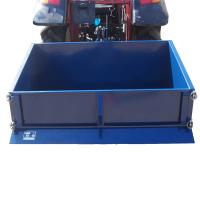 China 120cm 86kg Agricultural Farm Trailer 20hp Tractor Transport Box on sale