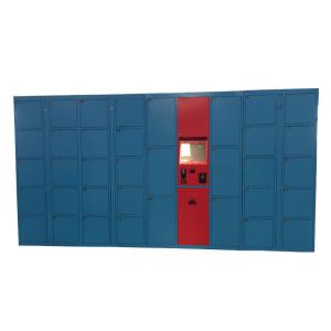 China Network Remote Control Management Luggage Lockers , Pincode Overnight Steel Storage Locker wholesale