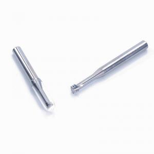 China 3-Teeth Carbide Thread End Mill Cutters ISO9001 For Low Hardness Material supplier