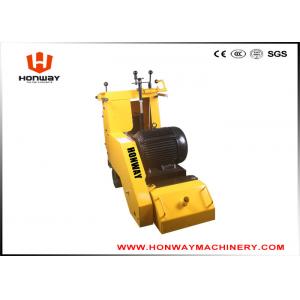 China Yellow Floor Scarifying Machine , Concrete Floor Leveling Machine Long Using Life supplier