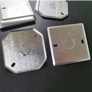 Standard Size 1.0mm Electrical Junction Box Cover Plate Metal Shell Fireproof