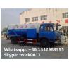 Dongfeng 153 4*2 LHD 8M3 Sewage Suction with Cleaning Truck, HOT SALE! best