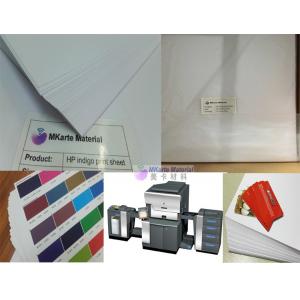 China Fuji - Xerox Digital Printing PVC Card Material For IC Cards Production supplier