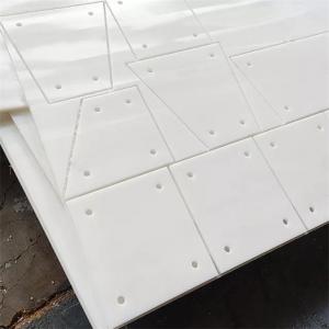 White Wear Resistant UHMWPE Liner Sheet For Steel Silo Grain Silo Lining Board