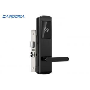 China Multiple Colour Hotel Door Locks , Mifare Card Door Lock With 4*1.5v AA Battery supplier