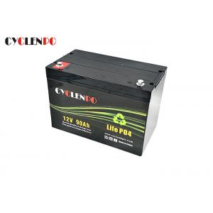 China High Performance 12V LiFePO4 Lithium Battery 90ah Deep Cycle Customized Color For Car supplier